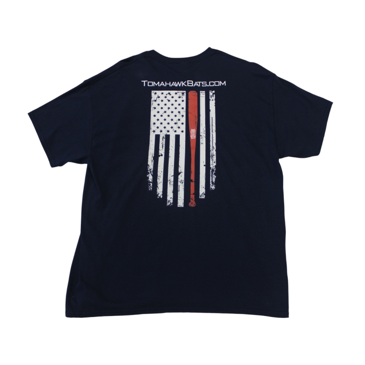 Flag on Back of Shirt